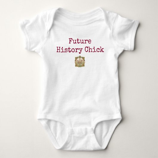 Toekomstige geschiedenis kies Baby Romper (Voorkant)