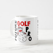 Toekomstige Golf Pro Sock Monkey Koffiemok (Voorkant links)
