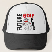 Toekomstige Golf Pro Sock Monkey Trucker Pet (Voorkant)