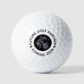 Toekomstige golfpartner promoot vader opa oom golfballen (Voorkant)