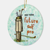 Toekomstige golfpro golf ornament (Links)