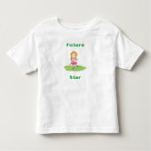 Toekomstige Golfster Kinder Shirts (Voorkant)