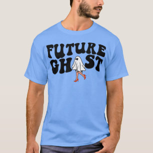 Toekomstige grappige vrouwenthema Retro G T-shirt