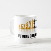 Toekomstige grootmeester (Chess Set) Koffiemok (Voorkant links)