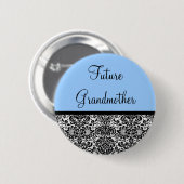 Toekomstige grootmoeder ronde button 5,7 cm (Voorkant /achterkant)