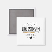 Toekomstige grote neef - 1e zwangerschapsaankondig magneet (Voorkant / Achterkant)