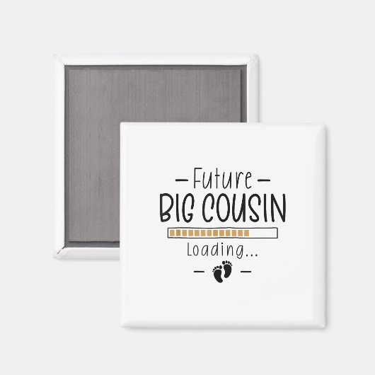 Toekomstige grote neef of nicht - 1e zwangerschaps magneet (Voorkant / Achterkant)