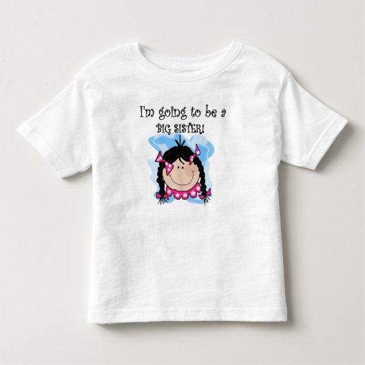 Toekomstige grote zuster kinder shirts (Voorkant)