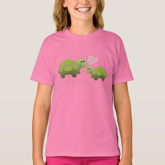 Toekomstige grote zuster t-shirt (Voorkant)