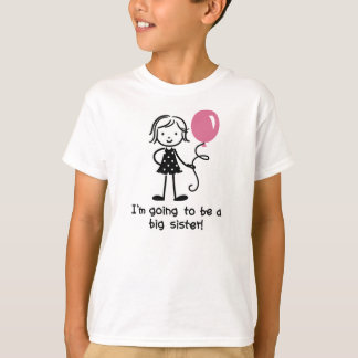 Toekomstige grote zuster t-shirts voor meisjes