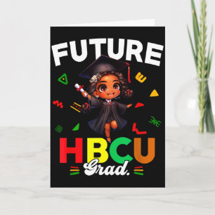 Toekomstige Hbcu Afgestudeerde Black History Month Kaart