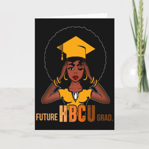 Toekomstige Hbcu Afgestudeerde Geschiedenis Zwart Kaart