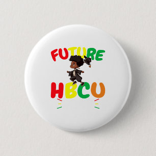Toekomstige Hbcu Afgestudeerde Geschiedenis Zwart  Ronde Button 5,7 Cm