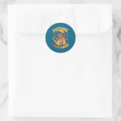Toekomstige Hbcu Afgestudeerde Juneteenth School Ronde Sticker (Tas)
