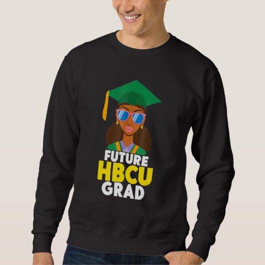 Toekomstige hbcu-Afstudeerder Afstuderen historisc Trui (Voorkant)