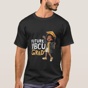 Toekomstige HBCU Afstudeerder Black History Afstud T-shirt