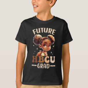 Toekomstige HBCU Afstudeerder Geschiedenis Zwart M T-shirt