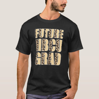 Toekomstige hbcu-Afstudeerder - Lopard-patroonvrou T-shirt