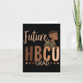 Toekomstige HBCU Afstudeerder Zwart Geschiedenis M Kaart (Voorkant)