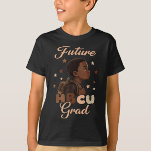 Toekomstige HBCU Afstudeerder Zwart Geschiedenis M T-shirt