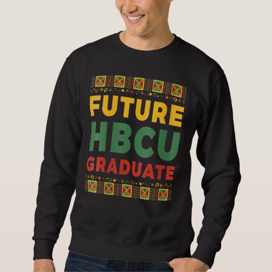 Toekomstige HBCU Afstuderen Historische Mannen van Trui (Voorkant)