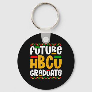 Toekomstige HBCU Afstuderen Historische Zwarte Col Sleutelhanger