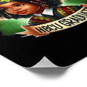 Toekomstige HBCU Afstuderen Pride Black Kinder zwa Poster (Hoek)
