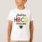 Toekomstige HBCU College Afstuderen Kind T-shirt (Voorkant)