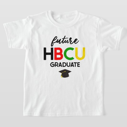 Toekomstige HBCU College Afstuderen Kind T-shirt (Laagn)