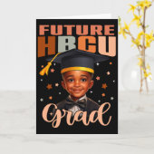 Toekomstige Hbcu-graad jongen afstuderen Hbcu toek Kaart (Gele Bloem)