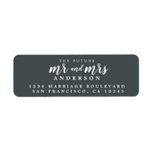 Toekomstige Heer Mevrouw Off-Zwarte Huwelijk Retou