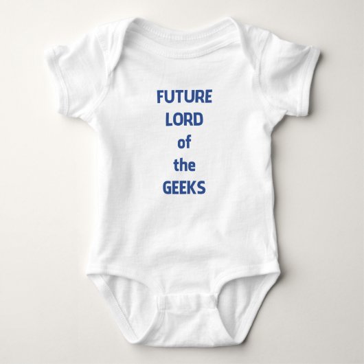 Toekomstige heer van de Geeks Romper (Voorkant)