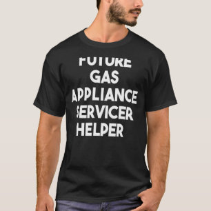 Toekomstige help voor gastoestelservice t-shirt