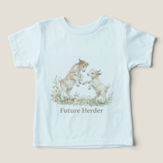 Toekomstige Herder Moeder en Ik T-shirt (Design voorkant)