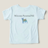Toekomstige Herder Moeder en Ik T-shirt (Design achterkant)