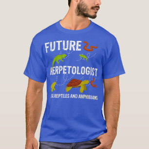Toekomstige Herpetologen Reptielen en amfibieën Bi T-shirt