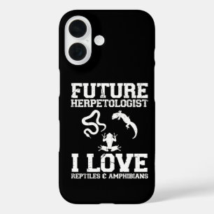 Toekomstige Herpetoloog Herpetologie Liefhebber Am iPhone 16 Hoesje