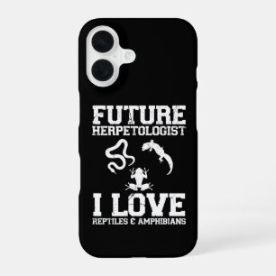 Toekomstige Herpetoloog Herpetologie Liefhebber Am iPhone 16 Hoesje