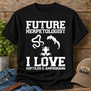 Toekomstige Herpetoloog Herpetologie Liefhebber Am T-shirt