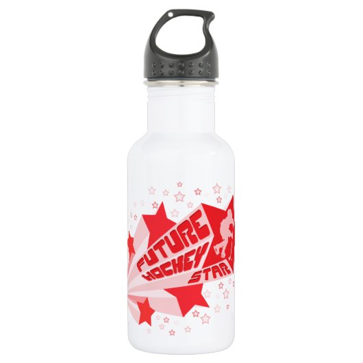 Toekomstige Hockey Star Waterfles (Voorkant)