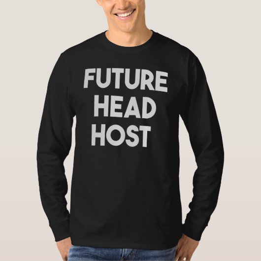 Toekomstige hoofdhost t-shirt (Voorkant)
