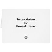 Toekomstige horizon art card (Achterkant Horizontaal)
