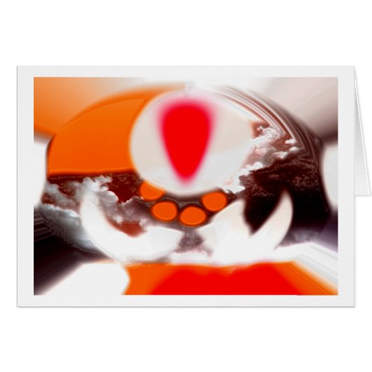 Toekomstige horizon art card (Voorkant Horizontaal)