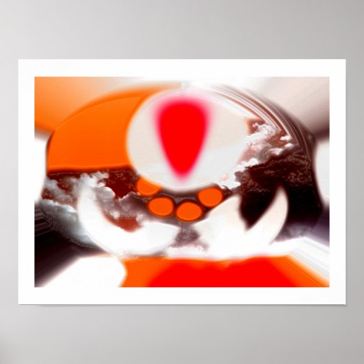 Toekomstige horizon poster (Voorkant)