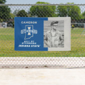 Toekomstige Indiana-staat Afstuderen Spandoek (Insitu)