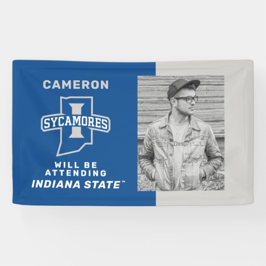 Toekomstige Indiana-staat Afstuderen Spandoek (Horizontaal)