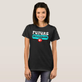 Toekomstige Influencer Content Creator Social Medi T-shirt (Voorkant volledig)