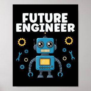 Toekomstige ingenieur elektrotechniek poster