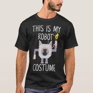 Toekomstige ingenieur kostuum robot robotica en vo t-shirt