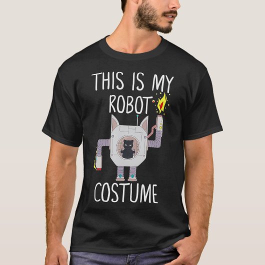 Toekomstige ingenieur kostuum robot robotica en vo t-shirt (Voorkant)